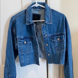 Cropped Jean Jacket